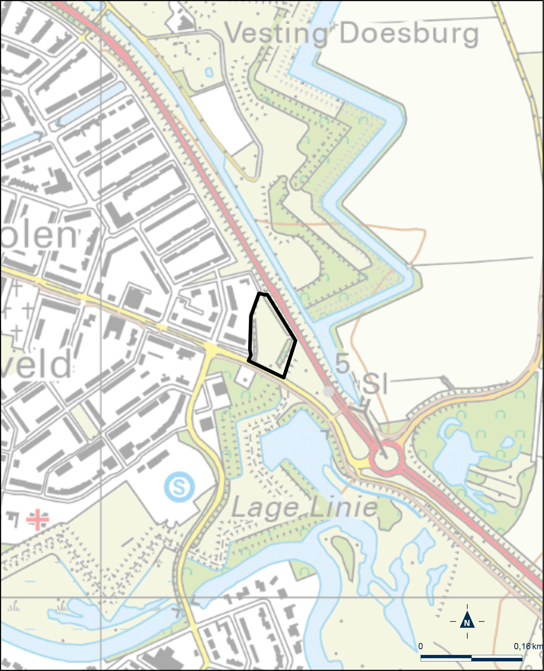 Kaart Doesburg, Kraakselaan